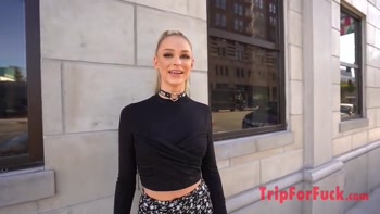 Blonde super beauty! hot body and sexy tan lines