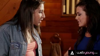 Abella Danger Forgives Keisha Grey with Squirting Stepsister Love
