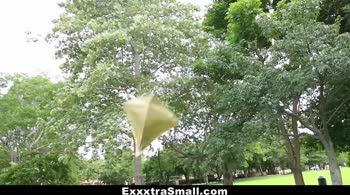 ExxxtraSmall - Petite Ebony Bounces On A Stiff Big Cock
