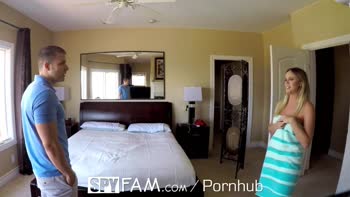 Alexis Adams Gets Creampied by Step Brother Codey in SpyFam Sizzler