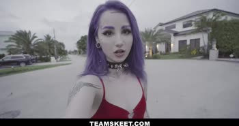 Tiny Teen (18+) Valerica Steele Fills Up With Big Dick Cum