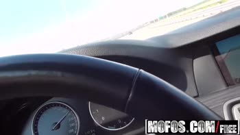 Foxy Di's Roadside Rendezvous: Hot Teen (18+) Anal in POV