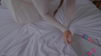 Emilia Bunny's Jaw-Dropping First Blowjob