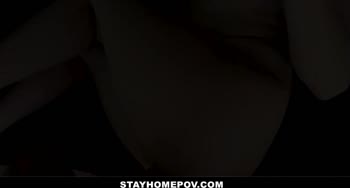 Aria Banks' Lockdown Birthday Bang: Small Tits, Big Cock, Cumshot