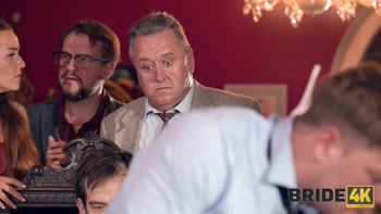 BRIDE4K. Everybody saw my pussy and I don't give a fuck