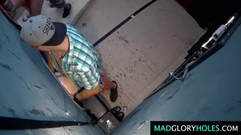 Czech Teen (18+)'s Petite Body Shattered by Hung Stud at Gloryhole