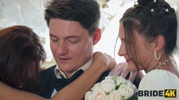 BRIDE4K. A real wedding anal fuck, Bride was nailed by a toastmaster
