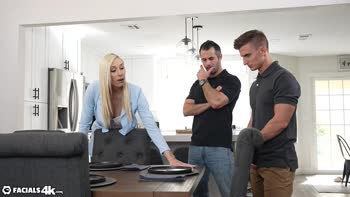 Kay Lovely's Realtor Rebound: Multiple Cumshots in a Sizzling Threesome