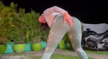 Jenifer Play's Banana Twist: Anal Fun at the Gym