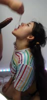 DherlyDoll's Deepthroat Delight: Amateur Brazilian Teen (18+) Garganta Profunda