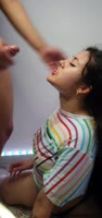 DherlyDoll's Deepthroat Delight: Amateur Brazilian Teen (18+) Garganta Profunda