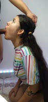 DherlyDoll's Deepthroat Delight: Amateur Brazilian Teen (18+) Garganta Profunda