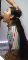 DherlyDoll's Deepthroat Delight: Amateur Brazilian Teen (18+) Garganta Profunda