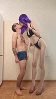 Alisa_Bandicoot - Alisa's Sweet Surprise: Tall Beauty Meets Petite Adorable