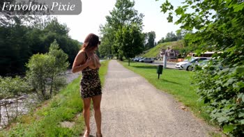 Frivolous Pixie's Wild Cougar Ride: Caught in Public Passion