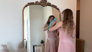 Bronwin_aurora's Sensual Solo: Twerking in a See-Through Sheer Dress