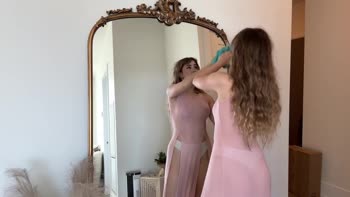 Bronwin_aurora's Sensual Solo: Twerking in a See-Through Sheer Dress