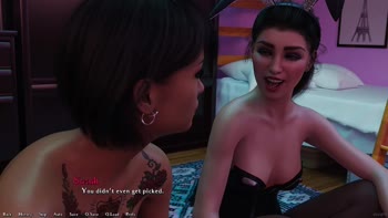 AVN Teller's Ebony Fantasy in 'Being a Dik' Visual Novel