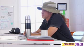 Skyler Storm Seduces Her Coach Bruce Venture for a Winning Cum Shot