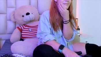 AngieStar69's Naughty Redhead Solo: Big Ass, Hairy Pussy, College Cutie