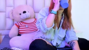 AngieStar69's Naughty Redhead Solo: Big Ass, Hairy Pussy, College Cutie