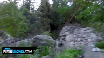 The Great Outdoors - My Tight Little Stepdaughter Gets Really Horny When We Go Hiking