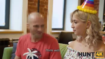 Honey's Russian Anal Bliss: Cuckolded Hubby Watches