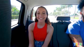 Violet Reign's College Adventure: Cutting Class for Miami Cock