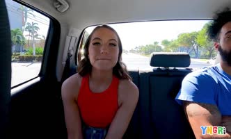 Violet Reign's College Adventure: Cutting Class for Miami Cock
