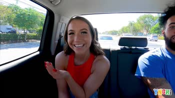 Violet Reign's College Adventure: Cutting Class for Miami Cock