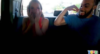 Violet Reign's College Adventure: Cutting Class for Miami Cock