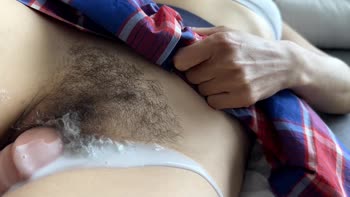 Sohoti69's Hairy Stepfantasy: Close-Up POV Creampie Delight