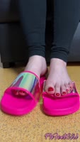 PhFeetGirl's Sensual Feet POV in Cozy Slippers
