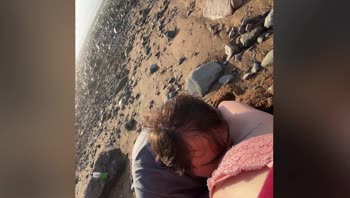 Scotiabuns' Beachside Orgy: Tight MILF Takes Thick Dick in Public