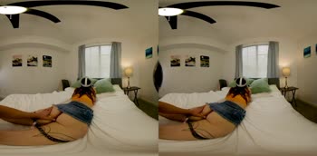 Taylor Pierce's Gamer Girl Stepsis Teases in POV VR