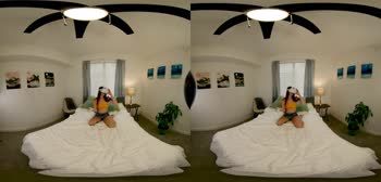 Taylor Pierce's Gamer Girl Stepsis Teases in POV VR