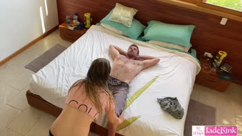 Jade Kink's Step Siblings Caught in Sinful Tryst