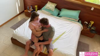 Jade Kink's Step Siblings Caught in Sinful Tryst
