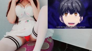 Busty xMelinaMx's Hentai Fantasy: Class of One Man