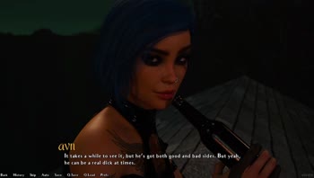 AVN Teller's Naughty Adventure: Being a Dik Visual Novel Gameplay