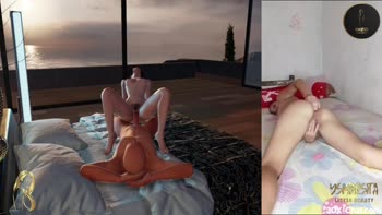 Xsextinycutie's Upside Down Solo Delight
