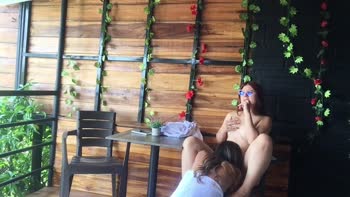 Sonya_fox & karol_grey4: Sultry Latin Lesbians Masturbate and Go Wild