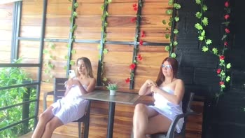 Sonya_fox & karol_grey4: Sultry Latin Lesbians Masturbate and Go Wild