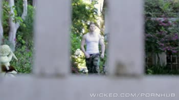 Allie Haze's Wicked Kiss in the Shower