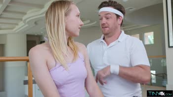 McKenna Lynn's Scorching Serve: Tennis Babe Satisfied with Racket and Big Cock
