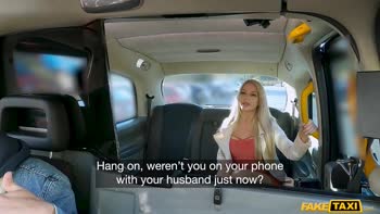 Seduced by a Ride: British Blonde Wife Charli Dean's Taxi Tryst