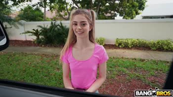 Molly Little's Petite POV Pleasure Ride with a Massive Cock