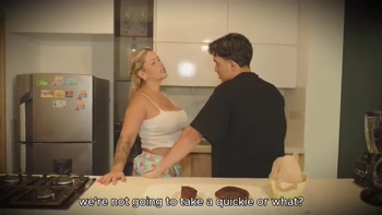 My step-son with the big dick wants to teach me a lesson by fucking my unfaithful MILF pussy without his stepdad finding out