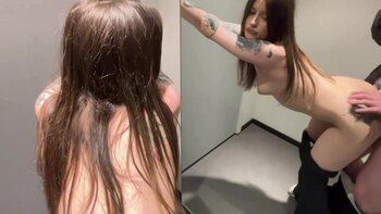 AsyaKlymclovins - Asya's Wild Locker Room Screw: Cum-Filled POV