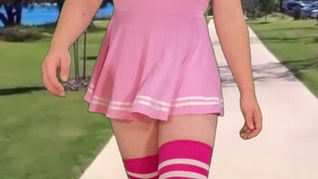 Lucas Nathan King's Mini Dress Transgender Flashing Delight
